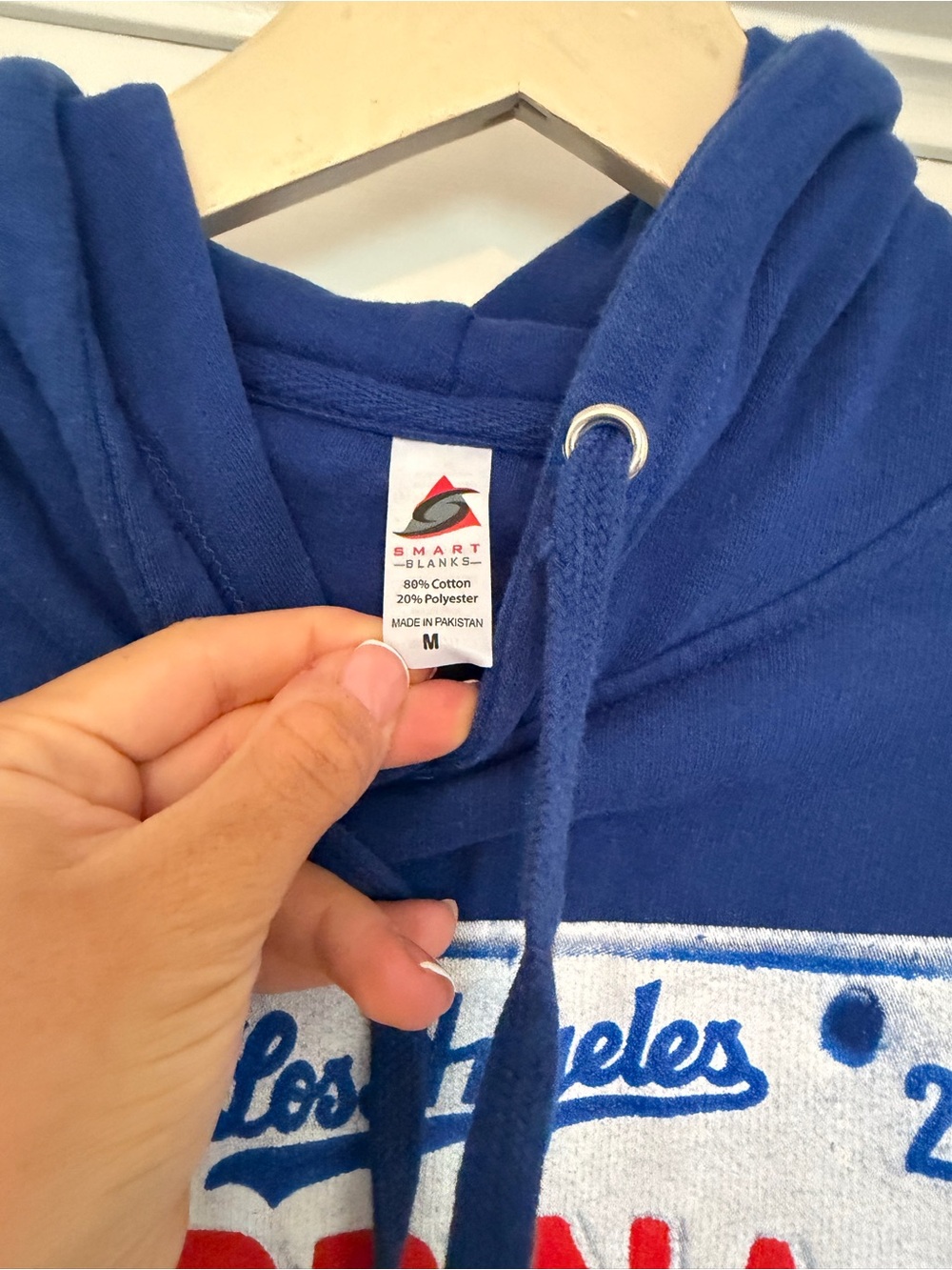 Sabrina Blue Hooded Sweatshirt - Unbranded - Picture 3 of 4